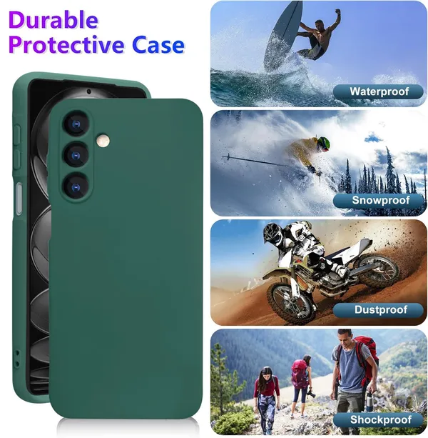 Samsung_Galaxy_A16_5G_Green_Silicone_Protective_Back_Case_Cover