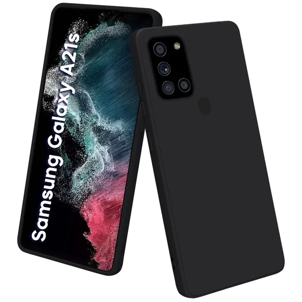 Samsung_Galaxy_A21S_Black_Silicone_Protective_Back_Case_Cover