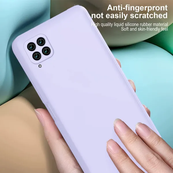 TRUEUPGRADE_Silicone_Back_Case_Cover_Compatible_with_Samsung_Galaxy_M33_5G_Case_Cover_|_Raised_Lip_Protection_Back_Case_Cover_for_Samsung_Galaxy_M33_5G_-_Purple