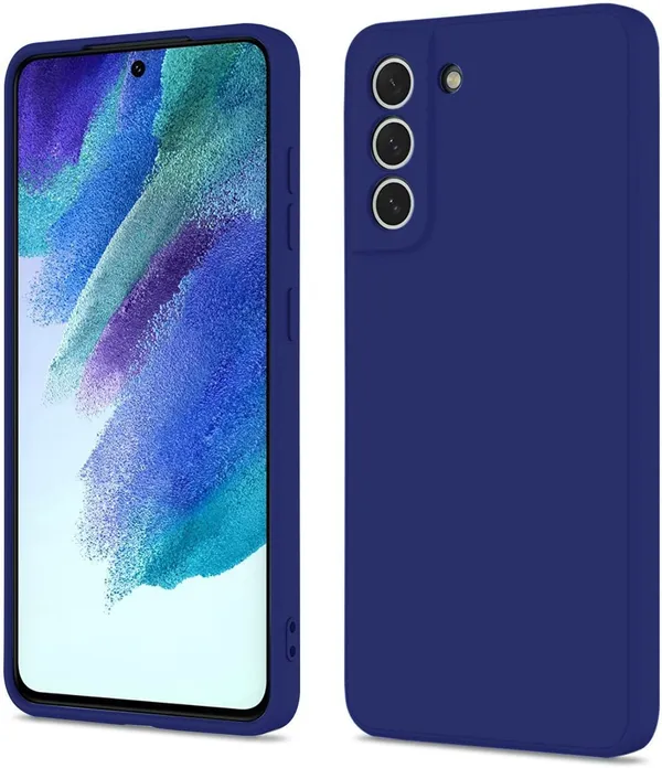 TRUEUPGRADE_Samsung_Galaxy_S21_Fe_5G_Og_Silicone_Back_Cover_for_Mobile_(Blues)
