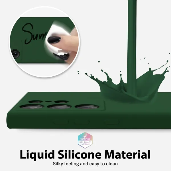 Samsung_Galaxy_S24_Ultra_5G_Green_Silicone_Protective_Back_Case_Cover