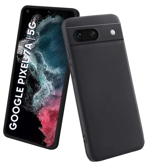 Google_Pixel_7A_Black_Silicone_Protective_Back_Case_Cover