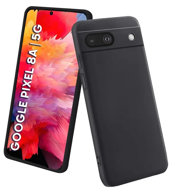 Google_Pixel_8A_Black_Silicone_Protective_Back_Case_Cover