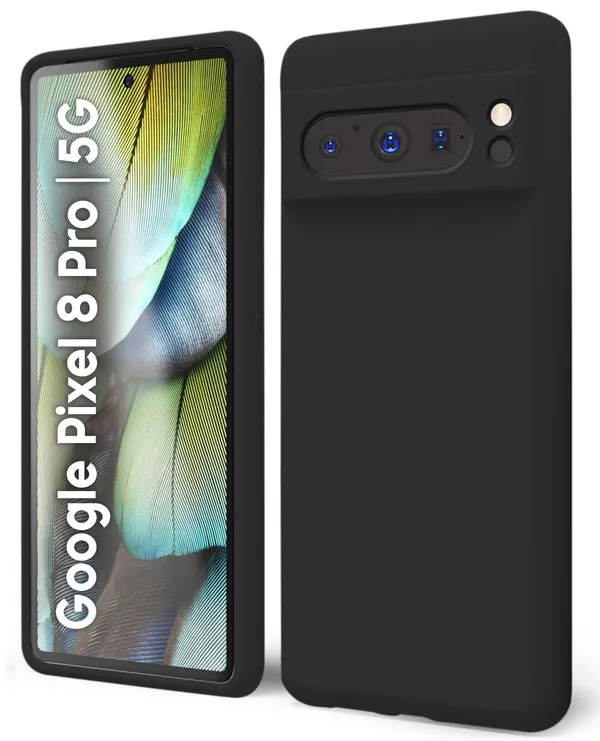 Google_Pixel_8_Pro_Black_Silicone_Protective_Back_Case_Cover