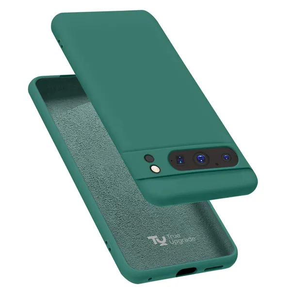 Google_Pixel_8_Pro_Green_Silicone_Protective_Back_Case_Cover