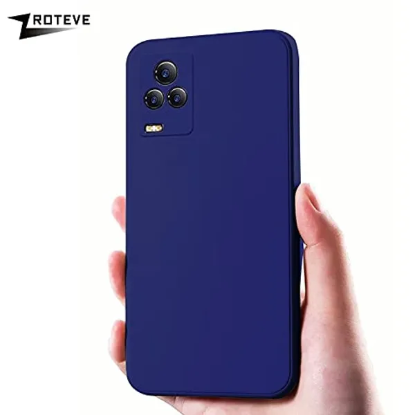Iqoo_7_Legend_5G_Blue_Silicone_Protective_Back_Case_Cover