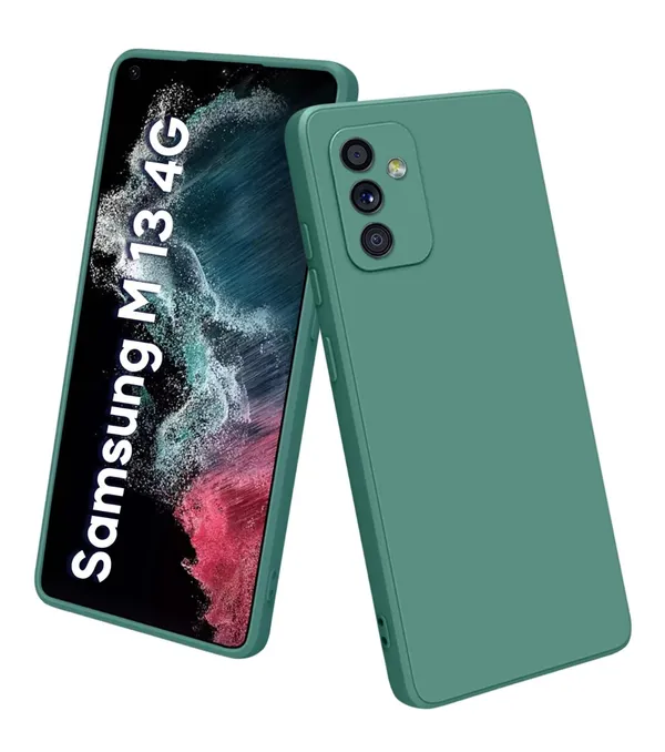 Samsung_Galaxy_M13_4G_Green_Polycarbonate_&_Thermoplastic_Polyurethane_Protective_Back_Case_Cover