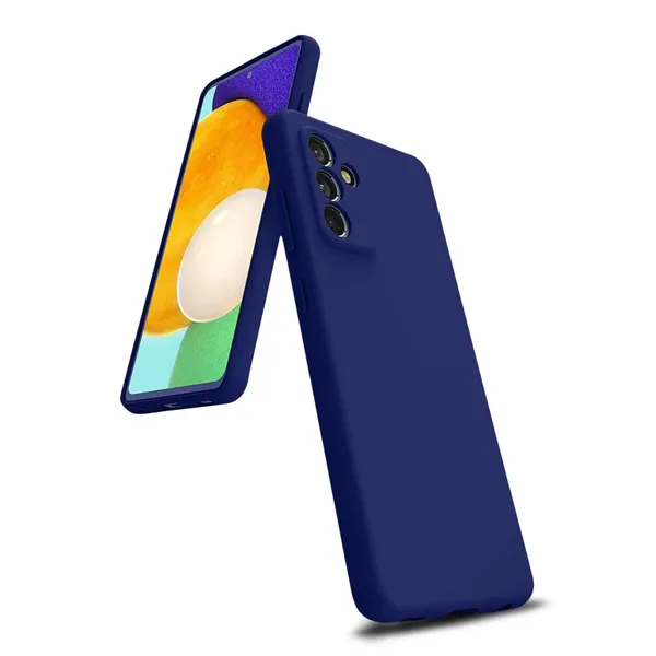 TRUEUPGRADE_Liquid_Silicone_Cover_Case_Compatible_with_Samsung_Galaxy_M52_5G|_Microfiber_Inside_|_360_Degree_Protection_Back_Case_Cover_for_Samsung_Galaxy_for_M52_5G_(Blue)