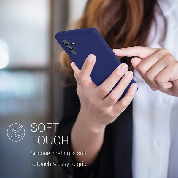 TRUEUPGRADE_Liquid_Silicone_Cover_Case_Compatible_with_Samsung_Galaxy_M52_5G|_Microfiber_Inside_|_360_Degree_Protection_Back_Case_Cover_for_Samsung_Galaxy_for_M52_5G_(Blue)