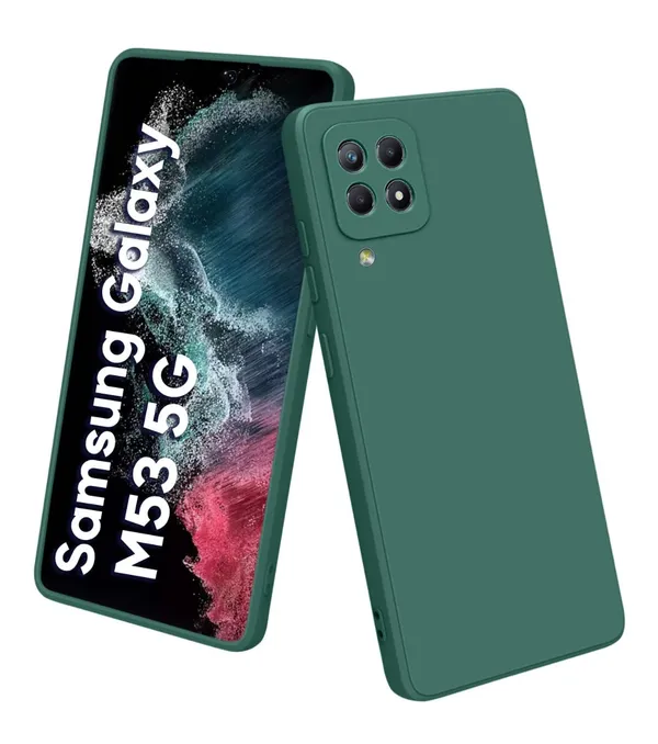 Samsung_Galaxy_M53_5G_Green_Silicone_Protective_Back_Case_Cover