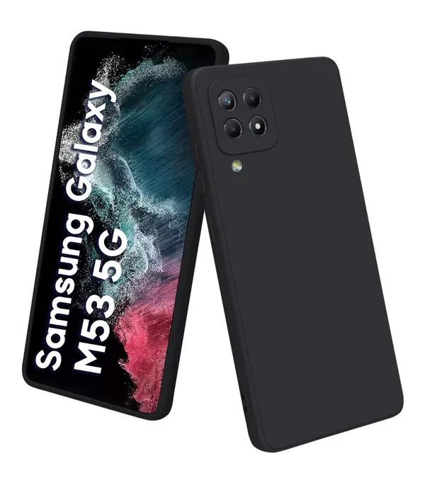 Samsung_Galaxy_M53_5G_Black_Silicone_Protective_Back_Case_Cover