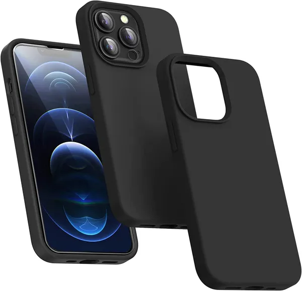 Iphone_14_Pro_Max_Black_Polycarbonate_&_Thermoplastic_Polyurethane_Protective_Back_Case_Cover
