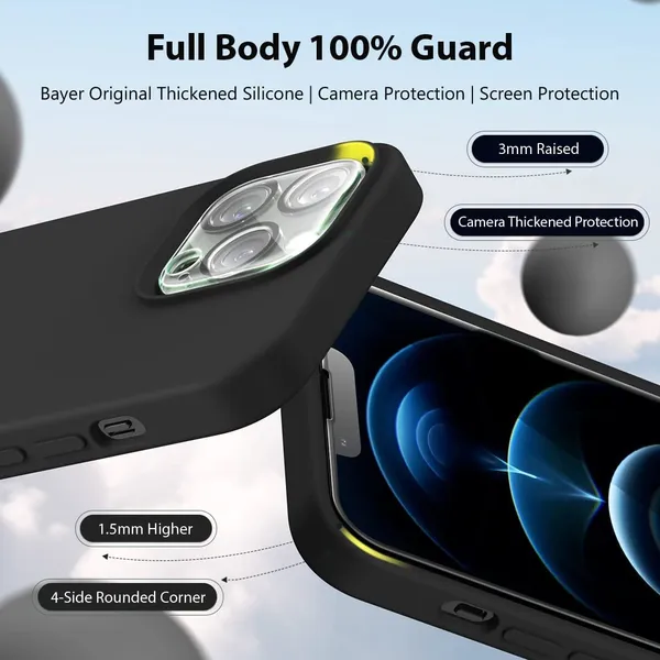 Iphone_14_Pro_Max_Black_Polycarbonate_&_Thermoplastic_Polyurethane_Protective_Back_Case_Cover