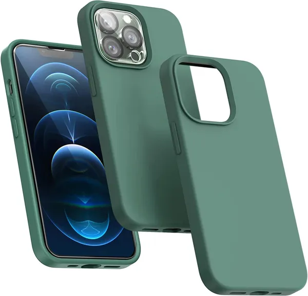 Iphone_14_Pro_Max_Pinegreen_Polycarbonate_&_Thermoplastic_Polyurethane_Protective_Back_Case_Cover