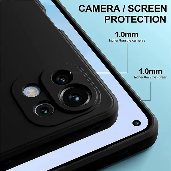 Xiaomi_Mi_11_Lite_Ne_5G_Black_Plastic_Protective_Back_Case_Cover