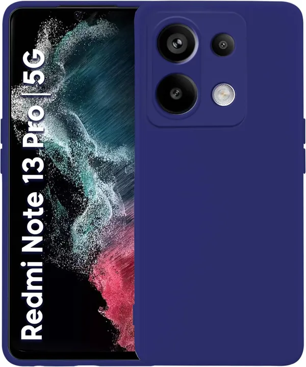 TRUEUPGRADE_Compatible_with_Mi_Redmi_Note_13_Pro_5G_Back_Cover_Case,_Liquid_Silicone_Cover,_Full_Body_Protective_Cover,_Shockproof,_Slim_Phone_Cover,_Anti-Scratch_Soft_Microfiber_Lining_-_Blue
