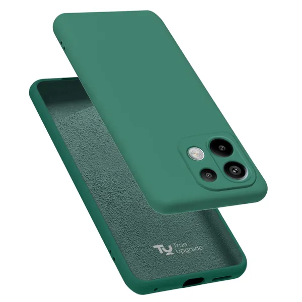 TRUEUPGRADE_Liquid_Silicone_Designed_Back_Case_Cover_for_Mi_Redmi_Note_13_5G_|_Microfiber_Inside_|_Bumper_Back_Cover_Case_for_Mi_Redmi_Note_13_5G_-_Green