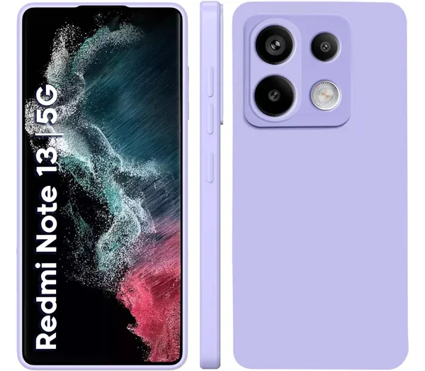 Mi_Redmi_Note_13_5G_Purple_Silicone_Protective_Back_Case_Cover