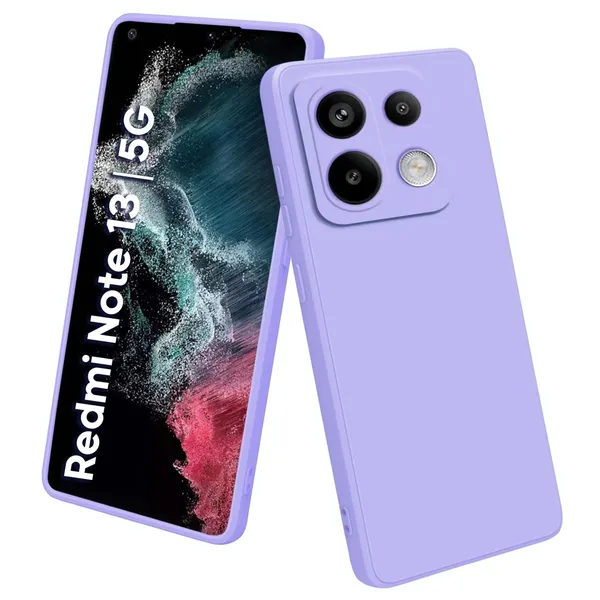 Mi_Redmi_Note_13_5G_Purple_Silicone_Protective_Back_Case_Cover