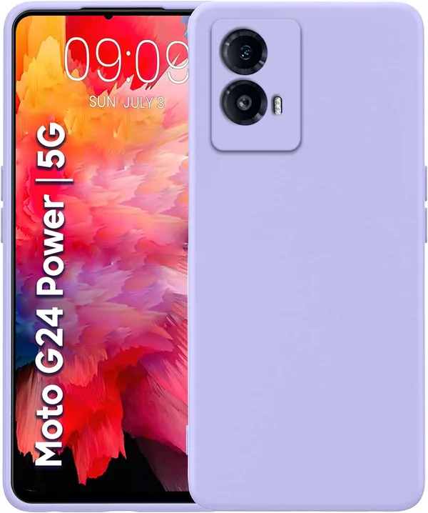 Motorola_Moto_G24_Power_Purple_Silicone_Protective_Back_Case_Cover