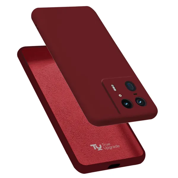 TRUEUPGRADE_Compatible_with_Motorola_Moto_Edge_50_Ultra_5G_Back_Cover_Case,_Liquid_Silicone_Cover,_Full_Body_Protective_Cover,_Shockproof,_Slim_Phone_Cover,_Anti-Scratch_Soft_Microfiber_Lining_-_Wine