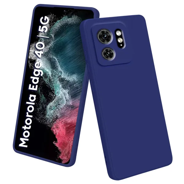 TRUEUPGRADE_Liquid_Silicone_Designed_Back_Case_Cover_for_Motorola_Moto_Edge_40_5G_|_Microfiber_Inside_|_Bumper_Back_Cover_Case_for_Motorola_Moto_Edge_40_5G_-_Blue