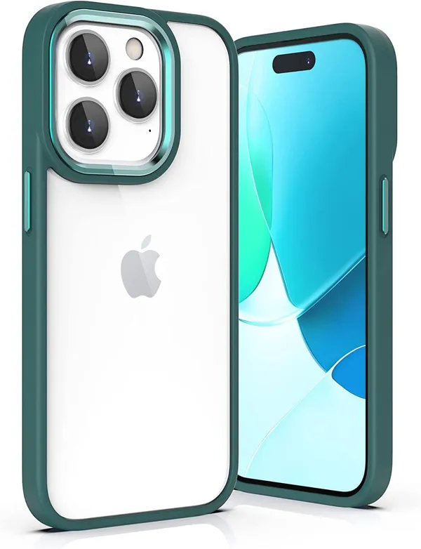 Iphone_14_Pro__2022_Green_Polycarbonate_&_Thermoplastic_Polyurethane_Protective_Back_Case_Cover