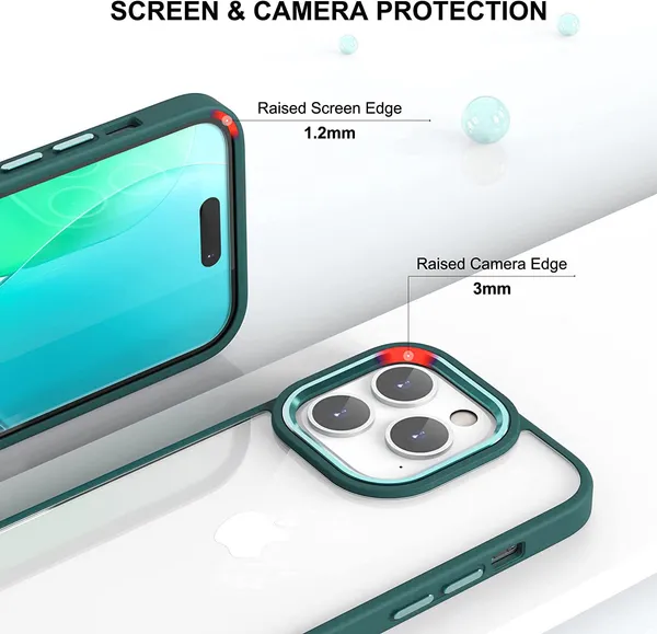 Iphone_14_Pro__2022_Green_Polycarbonate_&_Thermoplastic_Polyurethane_Protective_Back_Case_Cover