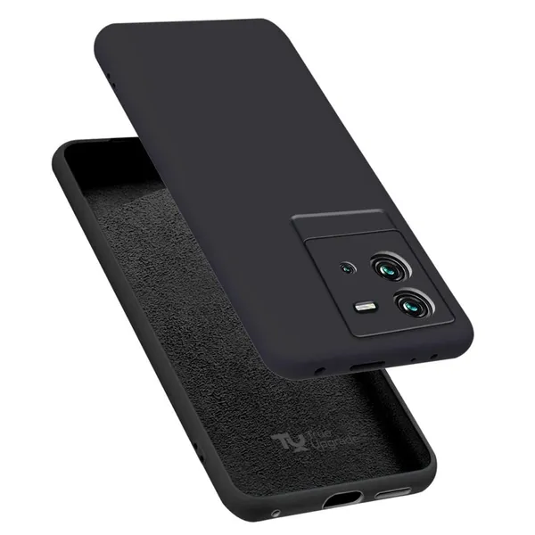 Iqoo_Neo_6_5G_Black_Silicone_Protective_Back_Case_Cover