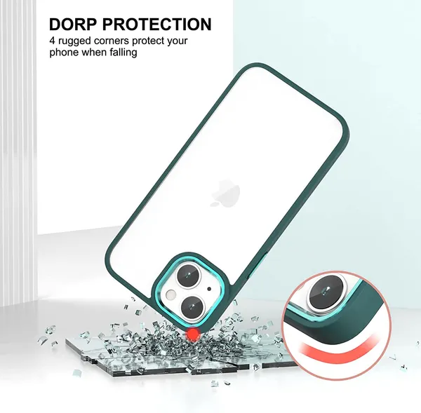 Iphone_14_Plus_Case_Green_Polycarbonate_&_Thermoplastic_Polyurethane_Protective_Back_Case_Cover