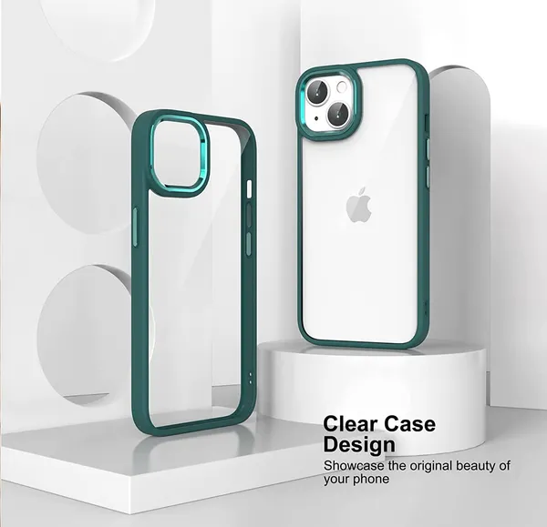 Iphone_14_Plus_Case_Green_Polycarbonate_&_Thermoplastic_Polyurethane_Protective_Back_Case_Cover