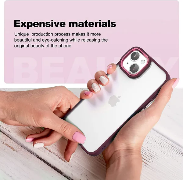 Iphone_14_Plus_Case_Maroon_Polycarbonate_&_Thermoplastic_Polyurethane_Protective_Back_Case_Cover