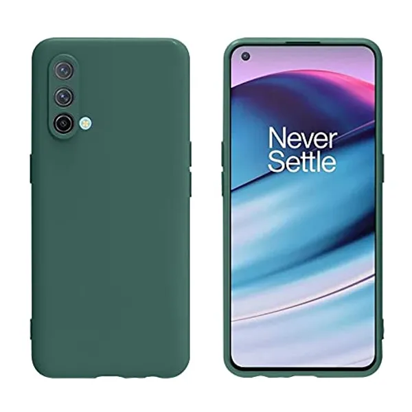 TRUEUPGRADE_Liquid_Silicone_Back_Cover_Case_Compatible_with_OnePlus_Nord_CE_5G_2021_(Green)