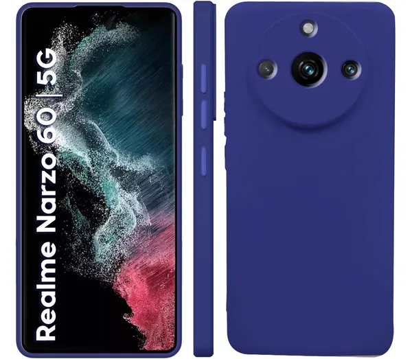 Realme_11_Pro_|_Pro_Plus_|_Narzo_60_Pro_5G_Blue_Silicone_Protective_Back_Case_Cover