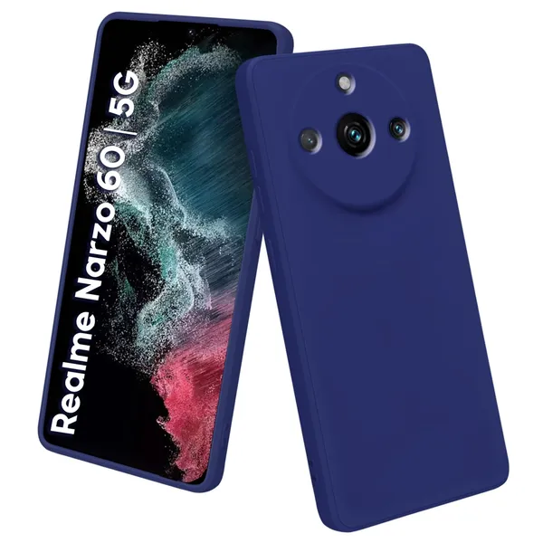 Realme_11_Pro_|_Pro_Plus_|_Narzo_60_Pro_5G_Blue_Silicone_Protective_Back_Case_Cover