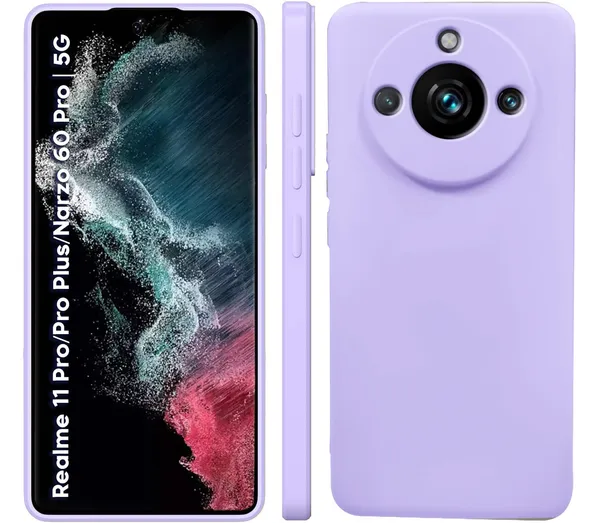Realme_11_Pro_|_Pro_Plus_|_Narzo_60_Pro_5G_Purple_Silicone_Protective_Back_Case_Cover