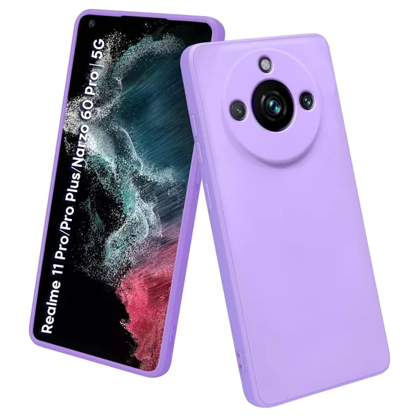 Realme_11_Pro_|_Pro_Plus_|_Narzo_60_Pro_5G_Purple_Silicone_Protective_Back_Case_Cover