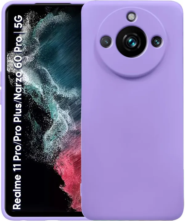 Realme_11_Pro_|_Pro_Plus_|_Narzo_60_Pro_5G_Purple_Silicone_Protective_Back_Case_Cover