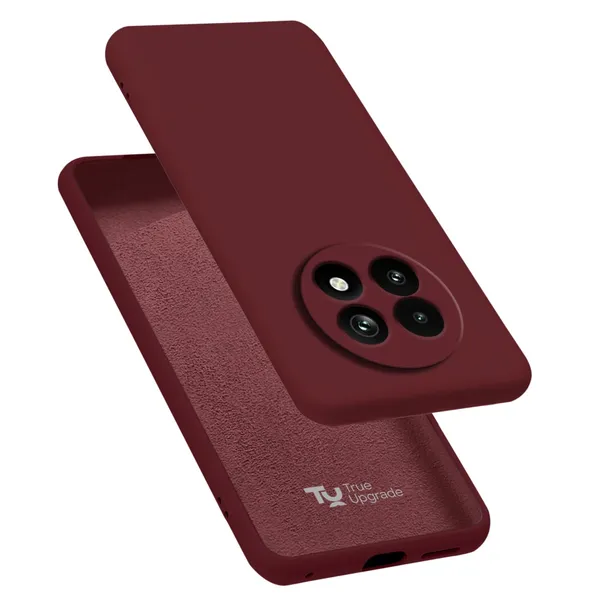 TRUEUPGRADE_Liquid_Silicone_Designed_Back_Case_Cover_for_Realme_Narzo_70x_5G_/_N65_/_Realme_13/12_/_12X_5G_/_C65_5G_|_Microfiber_Inside_|_Bumper_Back_Cover_Case_for_Realme_Narzo_70x_5G_-_Wine