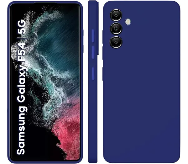 TRUEUPGRADE_Liquid_Silicone_Designed_Back_Case_Cover_for_Realme_Narzo_N53_|_Microfiber_Inside_|_Bumper_Back_Cover_Case_for_Realme_Narzo_N53_-_Blue