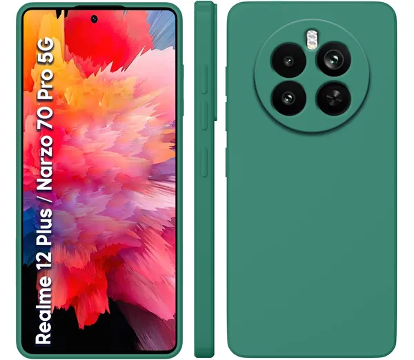 Realme_12_Plus_5G_|_Realme_P1_5G_|_Narzo_70_5G_|_Narzo_70_Pro_5G_Green_Silicone_Protective_Back_Case_Cover