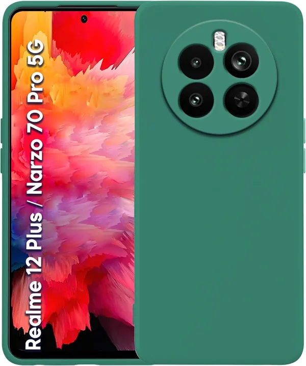 Realme_12_Plus_5G_|_Realme_P1_5G_|_Narzo_70_5G_|_Narzo_70_Pro_5G_Green_Silicone_Protective_Back_Case_Cover