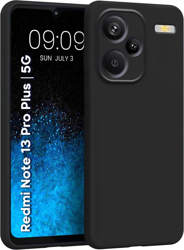 TRUEUPGRADE_Compatible_with_Mi_Redmi_Note_13_Pro_Plus_5G_Back_Cover_Case,_Liquid_Silicone_Cover,_Full_Body_Protective_Cover,_Shockproof,_Slim_Phone_Cover,_Anti-Scratch_Soft_Microfiber_Lining_-_Black