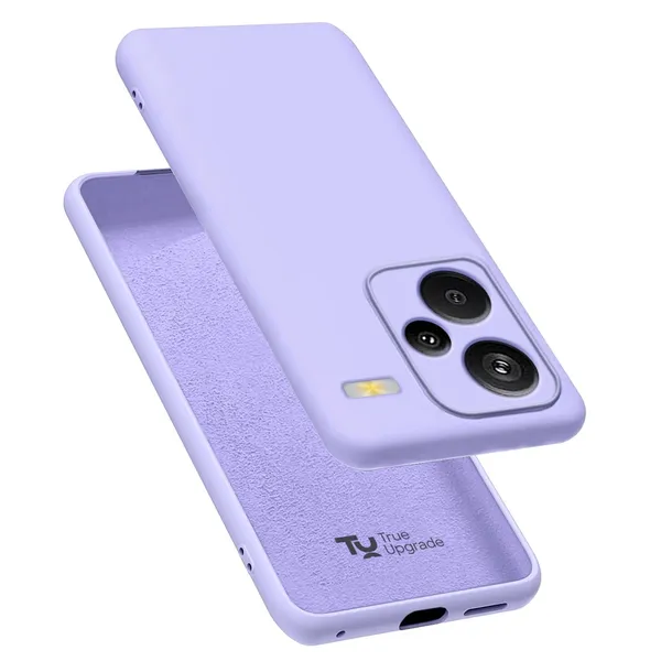 TRUEUPGRADE_Compatible_with_Mi_Redmi_Note_13_Pro_Plus_5G_Back_Cover_Case,_Liquid_Silicone_Cover,_Full_Body_Protective_Cover,_Shockproof,_Slim_Phone_Cover,_Anti-Scratch_Soft_Microfiber_Lining_-_Purple