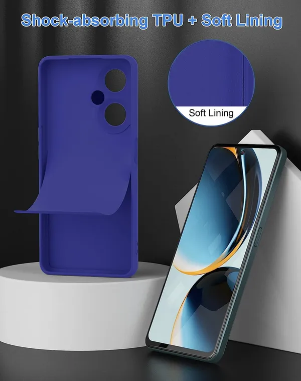 TRUEUPGRADE_Genuine_Liquid_Silicone_Back_Cover_Case_for_OnePlus_Nord_3_5G_|_Soft_Micro-Fibre_Lining_Inside_|_Camera_Protection_Bump_|_Shockproof_Back_Cover_Case_for_OnePlus_Nord_3_5G_(Blue)