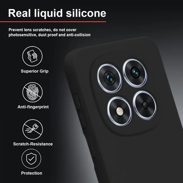 TRUEUPGRADE_Compatible_with_Mi_Redmi_Note_14_Pro_/_14_Pro_Plus_5G_Back_Cover_Case,_Liquid_Silicone_Cover,_Full_Body_Protective_Cover,_Shockproof,_Anti-Scratch_Soft_Microfiber_Lining_-_Black