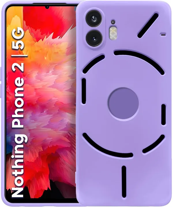 TRUEUPGRADE_Compatible_with_Nothing_Phone_(2)_Back_Cover_Case,_Liquid_Silicone_Cover,_Full_Body_Protective_Cover,_Shockproof,_Slim_Phone_Cover,_Anti-Scratch_Soft_Microfiber_Lining_-_Purple