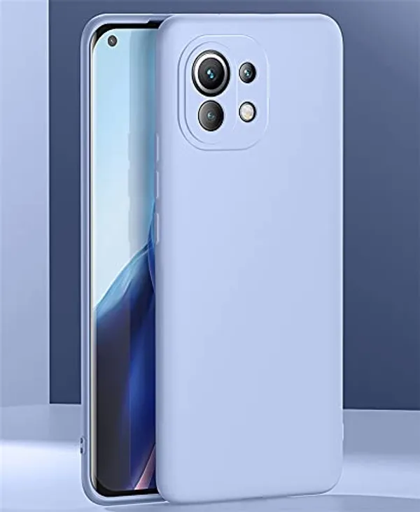 Mi11_Lite_Purple_Plastic_Protective_Back_Case_Cover