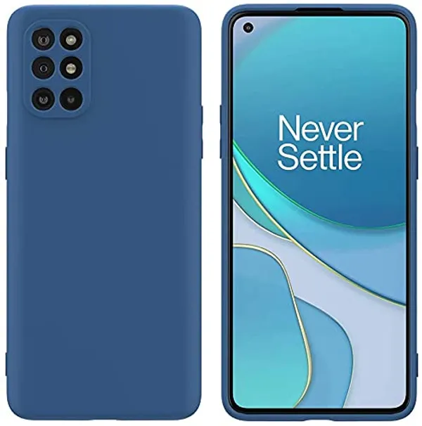 Oneplus_9R_Blue_Silicone_Protective_Back_Case_Cover