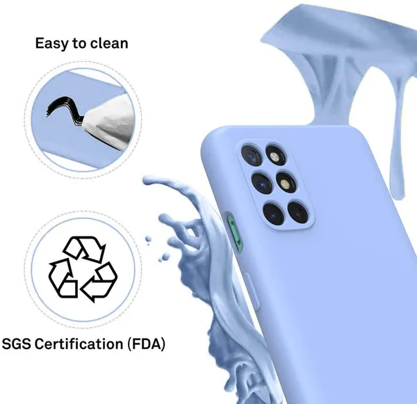 TRUEUPGRADE_Soft_Silicone_Slim_Matte_Liquid_Silicone_TPU_|_Shockproof_Slim_Back_Cover_Case_for_OnePlus_9R_(Purple)